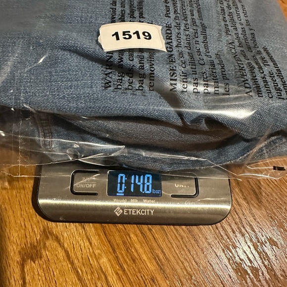 Talbots Straight Leg Jean Womens Size 8 Petite Blue Denim Comfort Classic - Picture 9 of 9